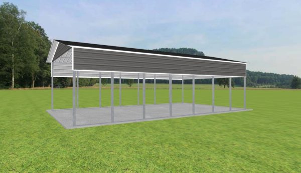 2 Car Carport 20 x 35 x 10 - Image 3