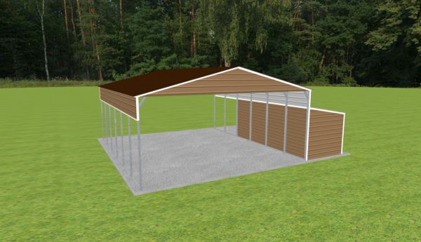 Carport with Storage 26 x 30 x 11 - Image 5