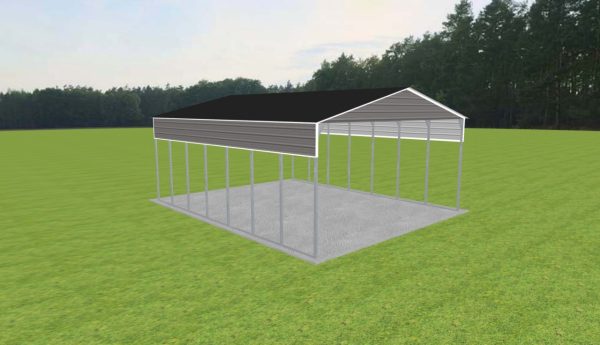 3 Car Carport 28 x 35 x 13