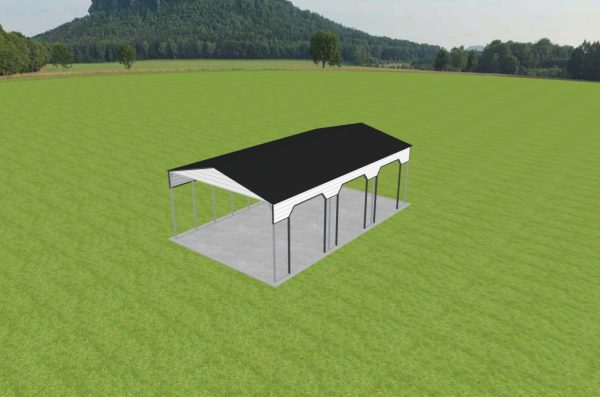 3 Car Carport 26 x 45 x 14 - Image 4