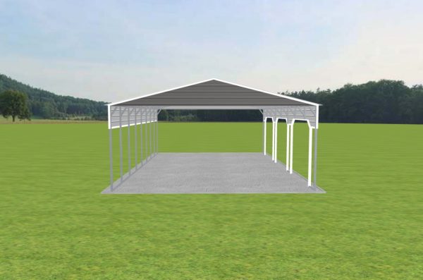 3 Car Carport 26 x 40 x 11 - Image 3