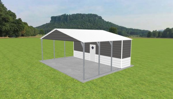 Carport with Storage 26 x 20 x 9