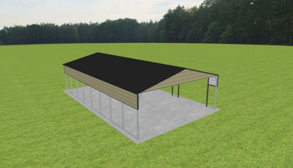 3 Car Carport 24 x 40 x 9 - Image 4