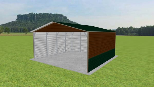 2 Car Carport 20 x 20 x 9