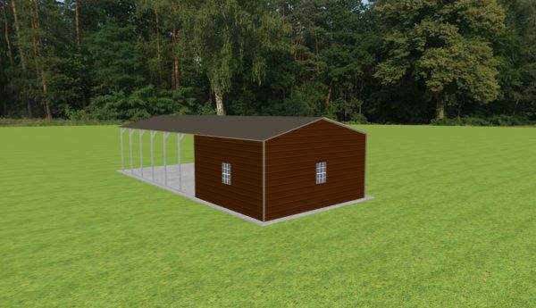 Carport with Storage 18 x 45 x 9 - Image 4