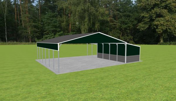 Carport with Storage 30 x 30 x 9 - Image 5