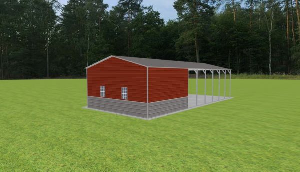 Carport with Storage 20 x 45 x 10 - Image 5