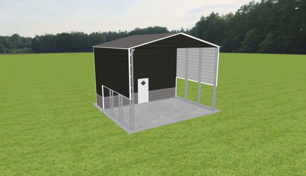 Carport with Storage 22 x 20 x 15 - Image 3