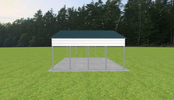 3 Car Carport 30 x 20 x 9 - Image 3