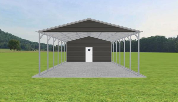 Carport with Storage 20 x 40 x 9 - Image 2