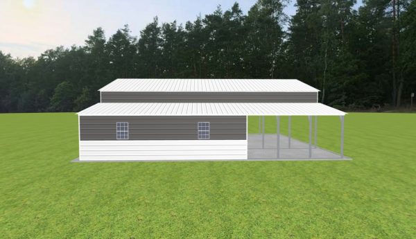 Carport with Storage 26 x 40 x 11 - Image 3