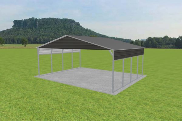 3 Car Carport 26 x 20 x 9