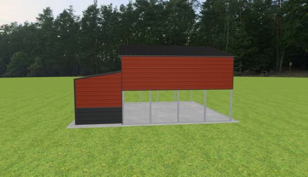 Carport with Storage 24 x 20 x 12 - Image 5