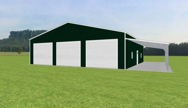 Garage with Lean To 46 x 45 x 12 - Image 4