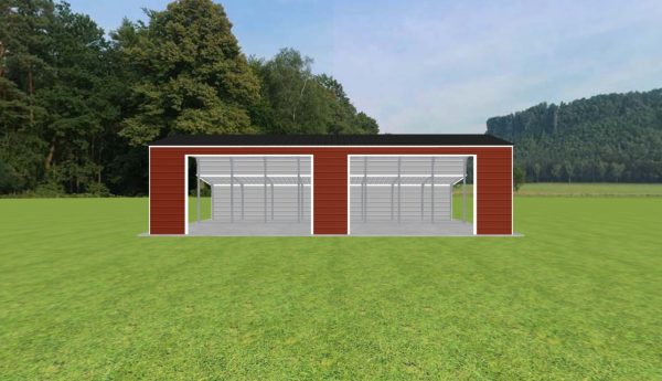 2 Car Carport 18 x 40 x 10 - Image 3