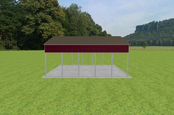 3 Car Carport 26 x 25 x 10 - Image 3