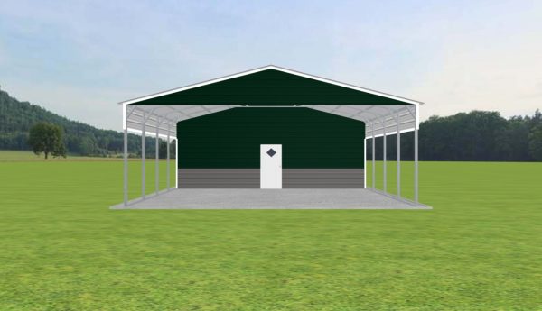 Carport with Storage 28 x 25 x 10 - Image 2