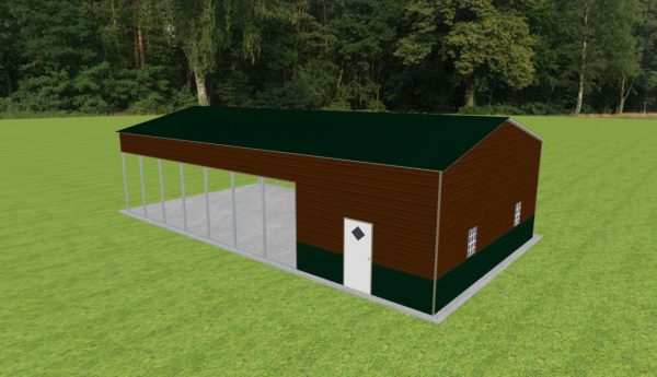 Carport with Storage 26 x 50 x 12 - Image 3