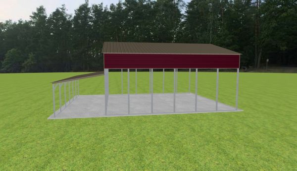 3 Car Carport 30 x 30 x 13 - Image 4
