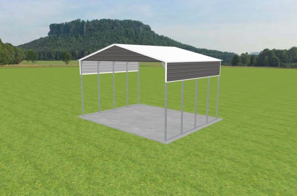 3 Car Carport 26 x 20 x 14