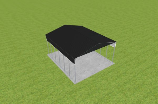 3 Car Carport 26 x 30 x 14 - Image 4