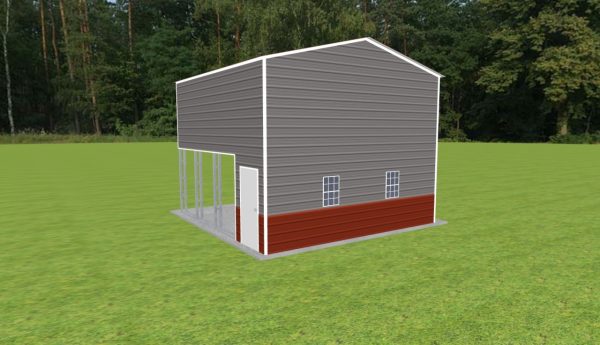 Carport with Storage 20 x 20 x 15 - Image 3