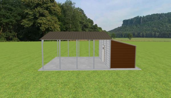 Carport with Storage 22 x 20 x 9 - Image 5