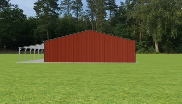 Garage with Lean To 42 x 45 x 10 - Image 5