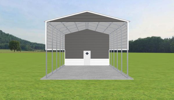 Carport with Storage 20 x 35 x 14 - Image 2