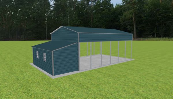 Carport with Storage 20 x 30 x 12 - Image 5