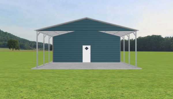 Carport with Storage 26 x 20 x 10 - Image 2