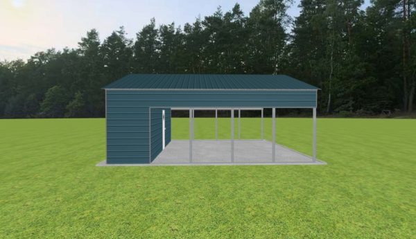 Carport with Storage 28 x 25 x 9 - Image 5