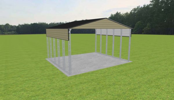 3 Car Carport 30 x 25 x 15