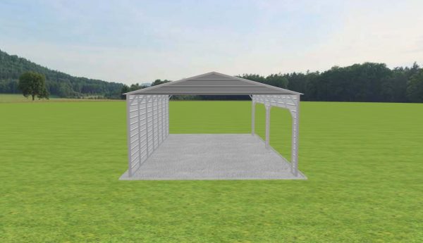 2 Car Carport 20 x 35 x 10 - Image 4