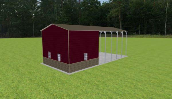 Carport with Storage 18 x 40 x 14 - Image 5