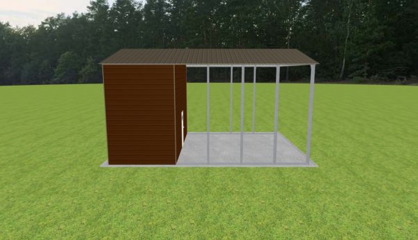 Carport with Storage 22 x 30 x 15 - Image 5