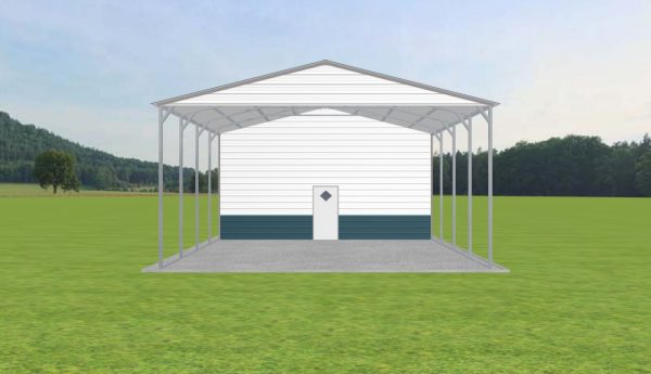 Carport with Storage 26 x 25 x 13 - Image 2