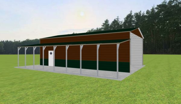 2 Car Carport 22 x 40 x 12 - Image 2