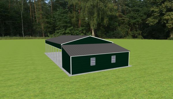 Carport with Storage 24 x 40 x 9 - Image 2