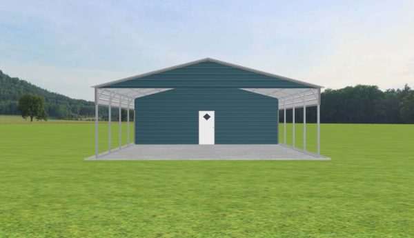 Carport with Storage 28 x 25 x 9 - Image 2