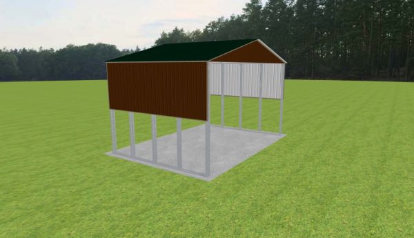 3 Car Carport 30 x 20 x 16 - Image 2