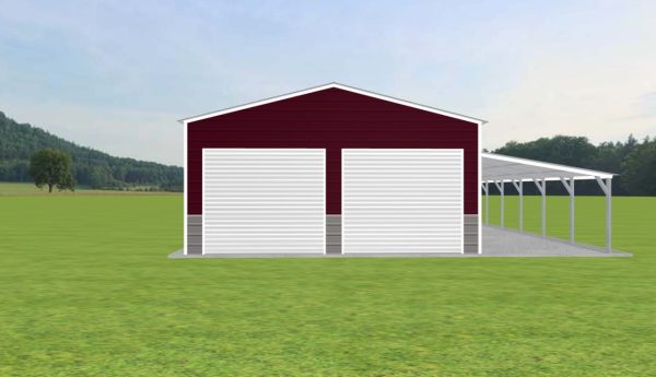 Garage with Lean To 22 x 40 x 10 - Image 3