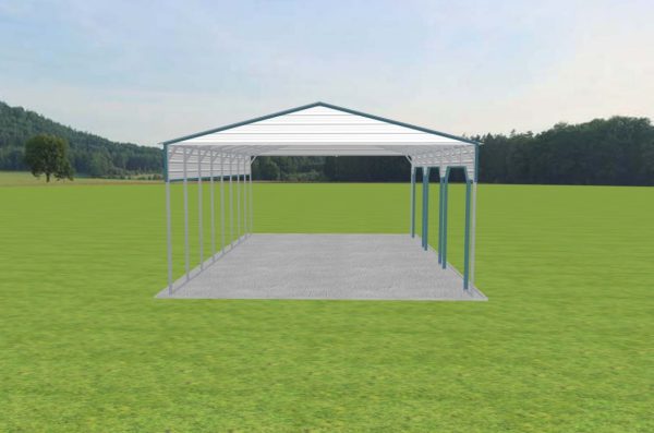 3 Car Carport 26 x 40 x 13 - Image 2