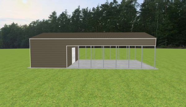 Carport with Storage 28 x 50 x 12 - Image 5