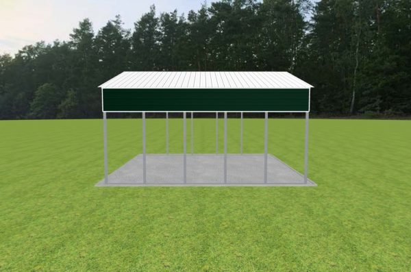 3 Car Carport 26 x 25 x 12 - Image 3