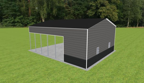 Carport with Storage 28 x 35 x 13 - Image 3