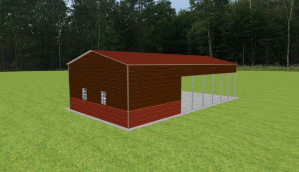 Carport with Storage 22 x 45 x 11 - Image 3