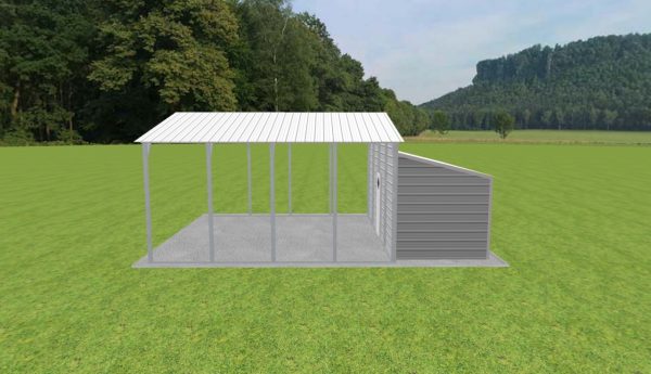 Carport with Storage 20 x 20 x 10 - Image 5