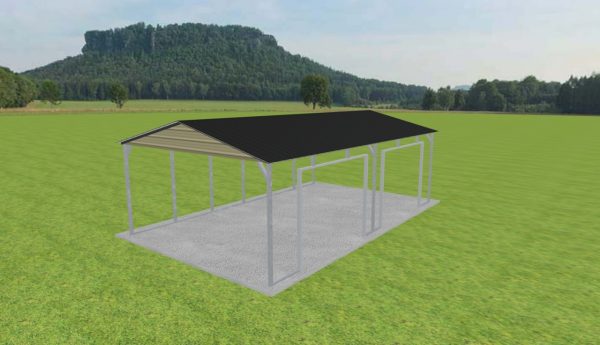 2 Car Carport 18 x 30 x 9