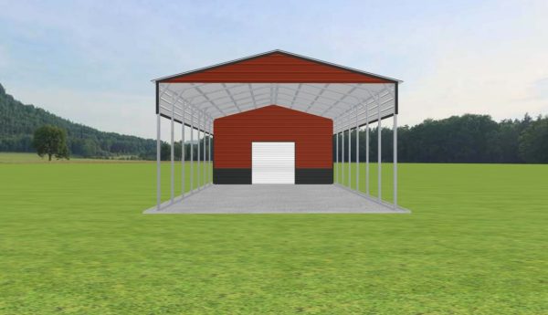 Carport with Storage 22 x 50 x 12 - Image 2